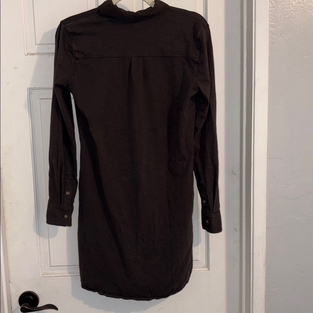 Faherty Button-Up Shirt Dress - Picture 3 of 6